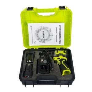 ১৬.৮ v লিথিয়াম ব্যাটারি চালিত কর্ডলেস ড্রিল মেশিন সেট (বক্সসহ)