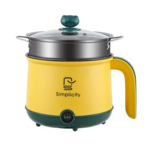ইলেকট্রিক মাল্টি-ফাংশন কুকিং পট – নুডলস, স্যুপ, ডিম ও হটপট রান্নার পাত্র (Simplicity 2L)