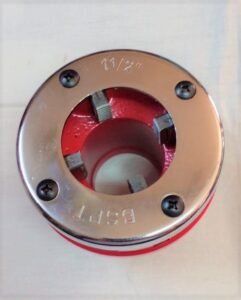 BSPT ম্যানুয়াল পাইপ থ্রেডিং ডাই (1 1/2")