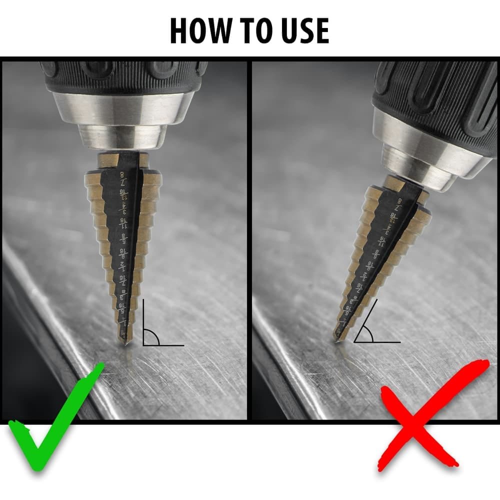 স্টেপ ড্রিল বিট (Step Drill Bit) - Image 3