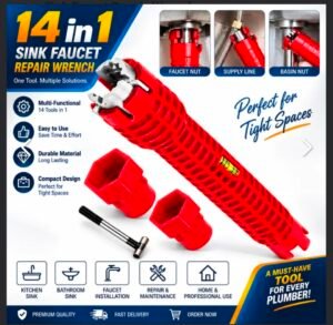 14 in 1 Sink Faucet Repair Wrench